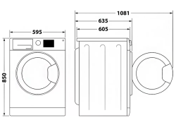 Стиральная машина Whirlpool - FFWDB 1176258 BCV UA
