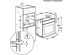 Духовой шкаф Electrolux - EOD6C77WV