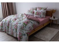 Комплект постільної білизни ТЕП "Soft dreams" Floral Dream, 70x70 двоспальний