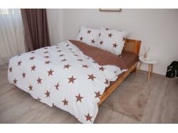 Комплект постільної білизни ТЕП "Soft dreams" Morning Star Cappuccino, 70x70 полуторний