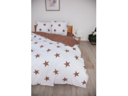 Комплект постільної білизни ТЕП "Soft dreams" Morning Star Cappuccino, 70x70 полуторний