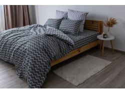 Комплект постільної білизни ТЕП "Happy Sleep" Pearl Dream - GREY, 50x70 полуторний