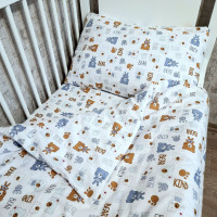 Комплект постільної білизни дитячий Sleeping bears SoundSleep фланель