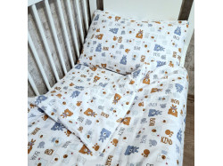 Комплект постільної білизни дитячий Sleeping bears SoundSleep фланель
