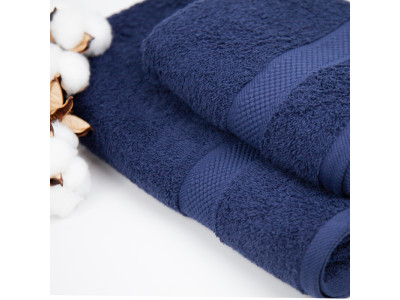 Рушник "Honey" 70*140 см (470 г/м2) Dark Blue