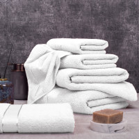 Рушник махровий Rossa SoundSleep біло-молочний 70x140 см