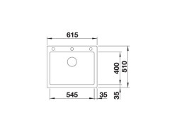 Мойка кухонная Blanco - 521678 PLEON 6