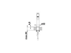 Смеситель кухонный Blanco - 523119 AMBIS-S