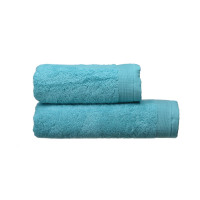 Рушник махровий Elation Aguarelle SoundSleep бирюзове 70х140 см 600 г/м2