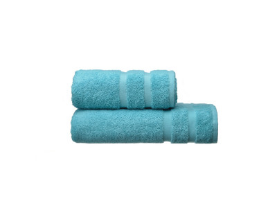 Рушник махровий Homely Aguarelle SoundSleep бірюзове 50х100 см 500 г/м2