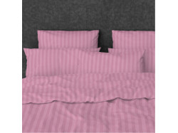 Простирадло на гумці Stripy Pink SoundSleep бязь 140х200 см