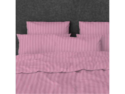 Простирадло на гумці Stripy Pink SoundSleep бязь 140х200 см
