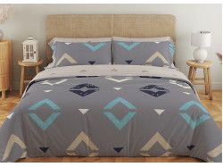 Комплект постільної білизни ТЕП "Soft dreams" Rhombus, 70x70 євро