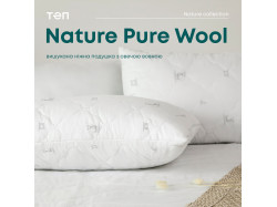 Подушка ПРИРОДА "MEMBRANA PRINT" PURE WOOL 70*70 см
