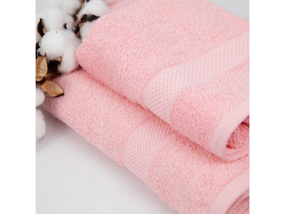 Рушник "Honey" 50*90 см (470 г/м2) Pink