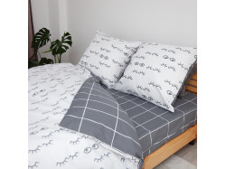 Комплект постільної білизни ТЕП "Soft dreams" White Look, 70x70 сімейний