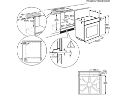 Духовой шкаф Electrolux - EOE8P39WV