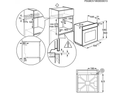 Духовой шкаф Electrolux - EOE8P39WV