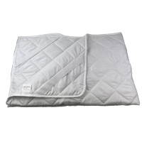 Наматрацник антиалергенний стьобаний Twin SoundSleep з гумками по кутах 90х200 см