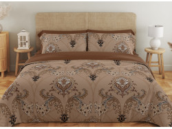 Комплект постільної білизни ТЕП "Soft dreams" Chocolate Fusion, 70x70 сімейний