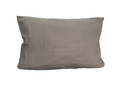 Наволочка фланелева Delicacy SoundSleep сіра 50х70 см