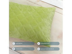 Подушка декоративная "VELOUR" 50*70 см салатовый