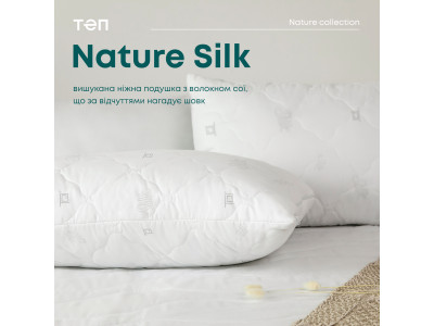 Подушка ПРИРОДА "MEMBRANA PRINT" SILK 70*70 см