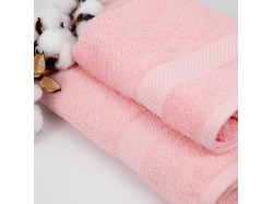 Рушник "Honey" 70*140 см (470 г/м2) Pink