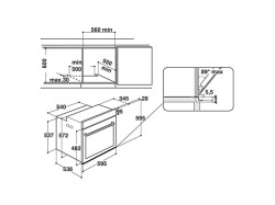 Духовой шкаф Whirlpool - W 11 OM 14 MS 2 H
