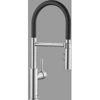 Смеситель кухонный Blanco - CATRIS-S Flexo PVD steel 525792