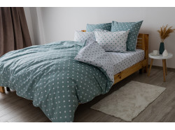 Комплект постільної білизни ТЕП "Happy Sleep" 332 Olive, 50x70 полуторний