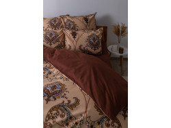 Комплект постільної білизни ТЕП "Soft dreams" Chocolate Fusion, 70x70 двоспальний
