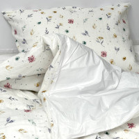 Підлітковий комплект постільної білизни Flowers SoundSleep муслін