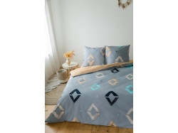 Комплект постільної білизни ТЕП "Soft dreams" Rhombus, 70x70 двоспальний