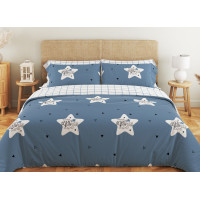 Комплект постільної білизни ТЕП "Soft dreams" Twinkle Stars, 70x70 сімейний