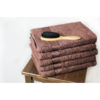 Рушник махровий SoundSleep Rossa 70x140 см шоколад