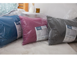 Подушка "SLEEPCOVER LIGHT" 50*70 см (650г) (microfiber) Сірий