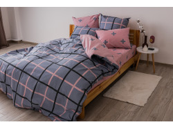 Комплект постільної білизни ТЕП "Happy Sleep" PINCKY LINE, 50x70 сімейний
