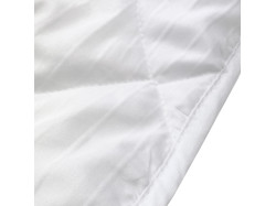 Наматрацник стьобаний Comfort Night SoundSleep з бортом білий 160х200 см