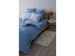 Комплект постільної білизни ТЕП "Happy Sleep" Light Blue Dots, 50x70 полуторний