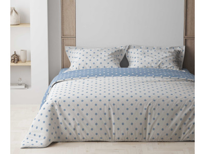 Комплект постільної білизни "ТЕП" Light Blue Dots, 70x70 двоспальний