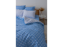 Комплект постільної білизни ТЕП "Happy Sleep" Light Blue Dots, 50x70 сімейний
