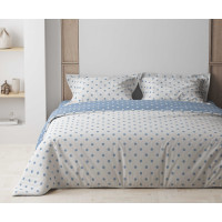 Комплект постільної білизни ТЕП "Happy Sleep" Light Blue Dots, 50x70 полуторний