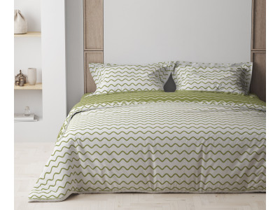 Комплект постільної білизни ТЕП "Happy Sleep" Olive Dream, 50x70 євро