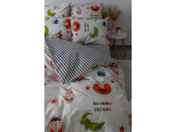 Комплект постільної білизни ТЕП "Soft dreams" Sesame Faces, 70x70 полуторний