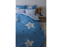 Комплект постільної білизни ТЕП "Soft dreams" Twinkle Stars, 70x70 двоспальний