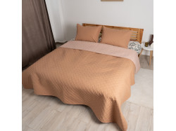 Покривало ТЕП "VINTAGE" 240 * 260 см 1шт наволочка 50 * 70 см 2шт Кофейний/вінтаж