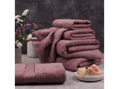 Рушник махровий Rossa SoundSleep сангрія 50x90 см