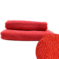 Рушник махровий з петелькою SoundSleep Delicat персиковий пух 500г/м2 70х140 см