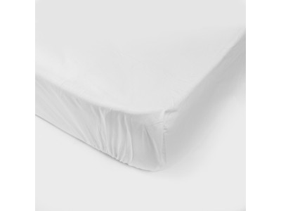 Простиня на резинці SoundSleep бiла 140х200 см